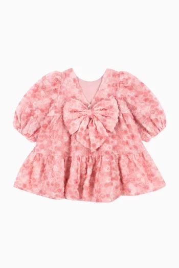 Ally Flower Dress in Tulle
