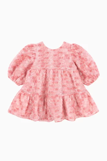 Ally Flower Dress in Tulle