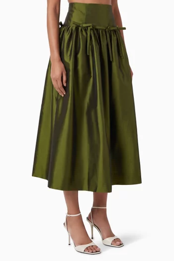 Oscar Bow-detail Skirt