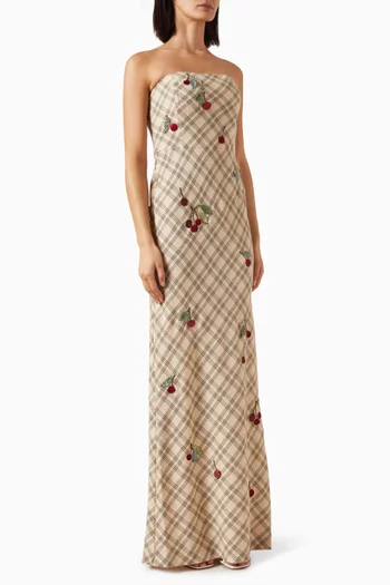 Luna Embroidered Dress