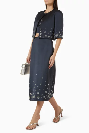 Crystal-embellished Skirt
