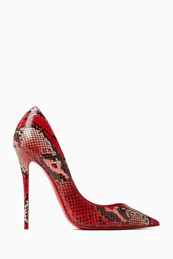 La Pigalle 124 Pumps in Python Leather