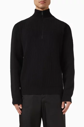 McKinney Quarter Zip Sweatshirt in Knit