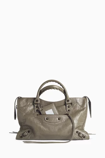 Medium Le City Bag in Arena Lambskin