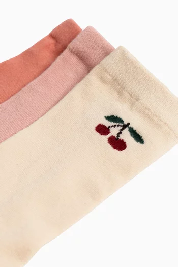 Jacquard Socks, Set of 3