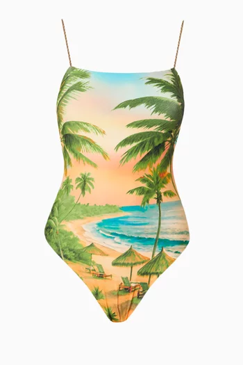 Gypsies Reversible One-piece Swimsuit