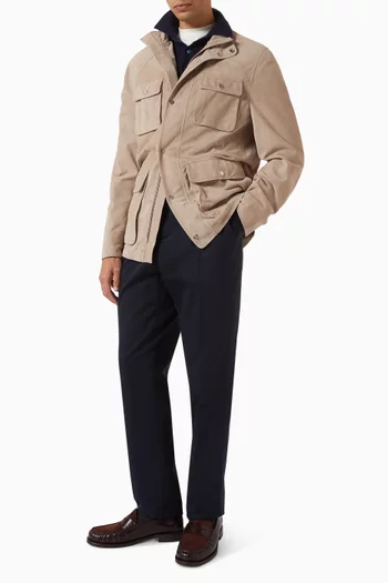 Polo Shirt in Cashmere-knit