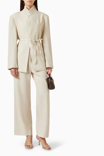 Trinity Stand-collar Blazer