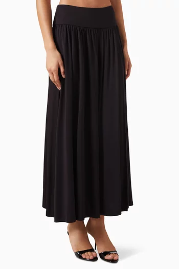 Elsie Gathered Maxi Skirt
