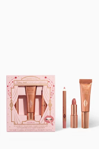 Medium Pillow Talk Iconic Lip + Cheek Kit