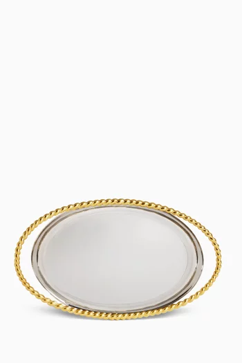 x Jessica McCormack Corde Oval Platter