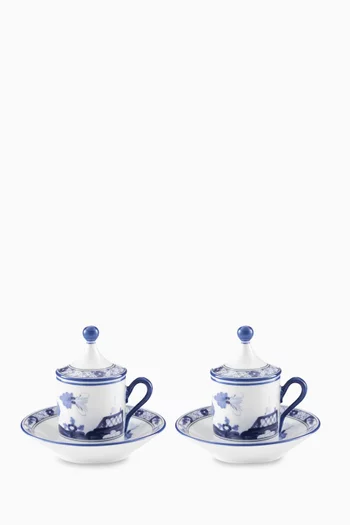 Impero Espresso Cup & Saucer, Set of 2