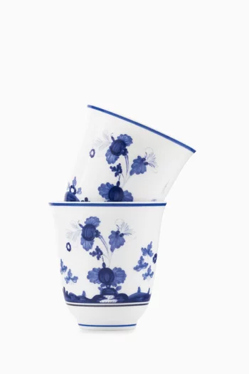 Sakè Cups in Porcelain, Set of 2