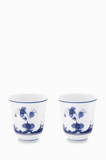 Sakè Cups in Porcelain, Set of 2