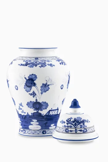 Large Potiche Vase in Porcelain, 38cm