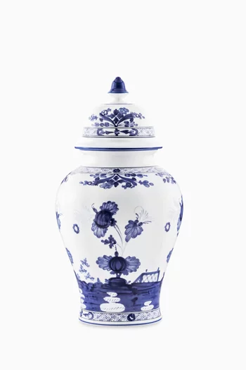 Large Potiche Vase in Porcelain, 38cm