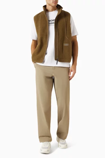 Off-race Pile Fleece Vest