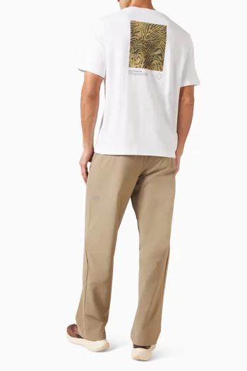 Off-race Graphic T-shirt in Cotton