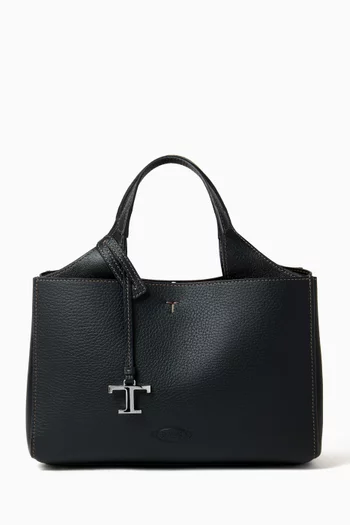 Mini Tote Bag in Leather