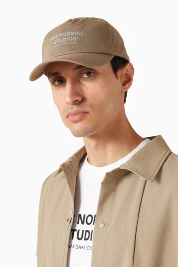 Off-race Cap in Cotton
