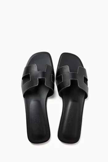 Unused Oran Sandals in Calfskin Leather, EU 38
