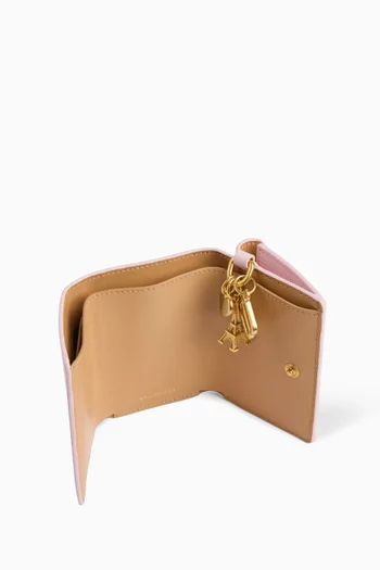 Token Mini Wallet in Arena Lambskin