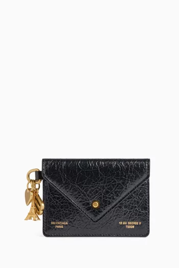Token Card Holder in Arena Lambskin