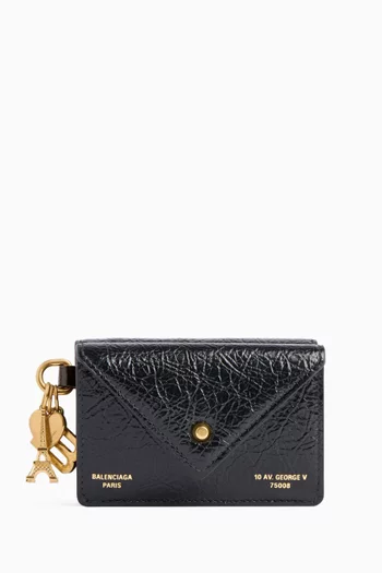Token Mini Wallet in Arena Lambskin