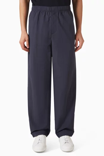 Straight-leg Pants in Nylon-blend