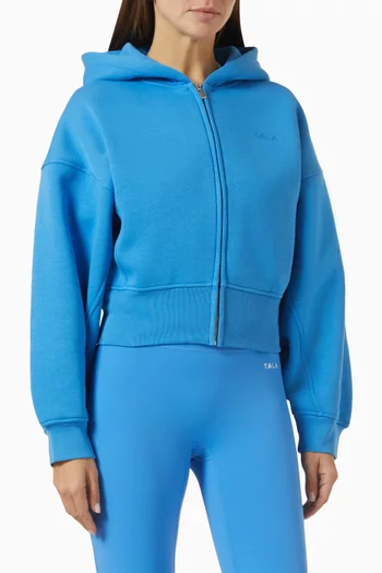 Cocoon Zip Through Hoodie
