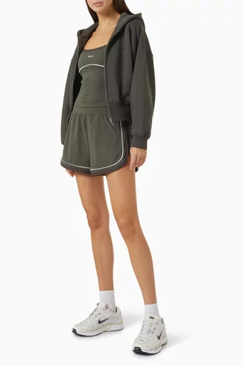 Cocoon Zip Through Hoodie