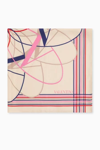 Le Fou de l'Archive Scarf in Silk