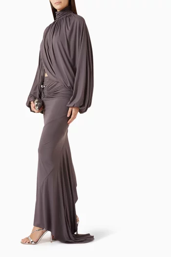 تنورة ميراليز طويلة