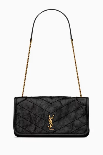 NIKI Chain Pouch in Vintage Leather
