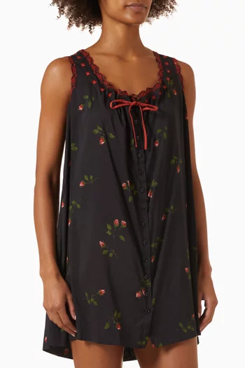 Holly Sleep Dress in Cotton-blend