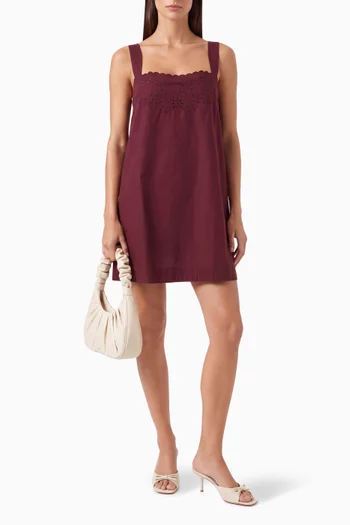 Poppy Sleep Dress in Stretch-cotton