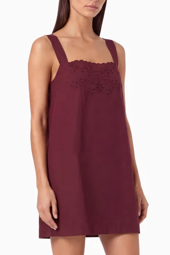 Poppy Sleep Dress in Stretch-cotton