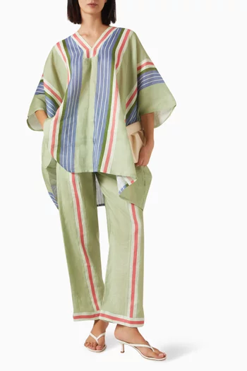 Columbia Butterfly Top in Linen