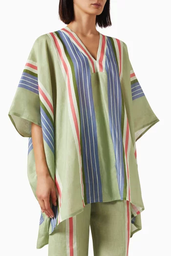 Columbia Butterfly Top in Linen