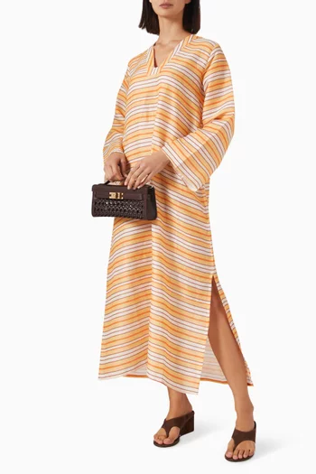 Rayna Striped Maxi Kaftan