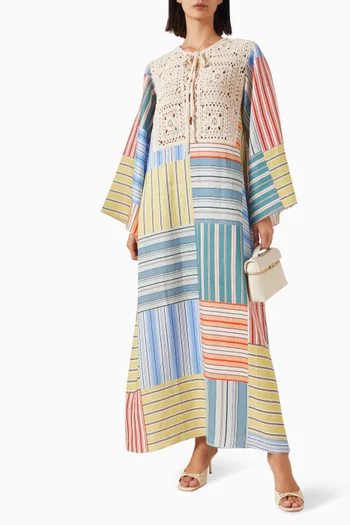 Abstracto Maxi Kaftan