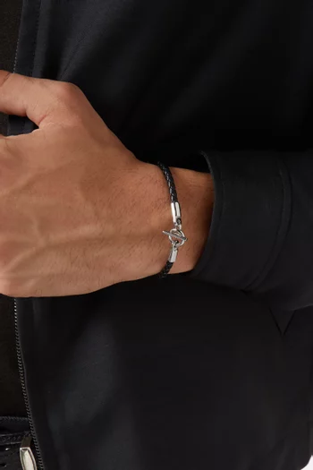 Giorgio Bracelet in Woven Leather