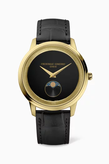 Classics Moneta Moonphase Watch, 37mm