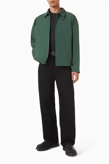 Slim Crew-neck Sweater in Merino Wool
