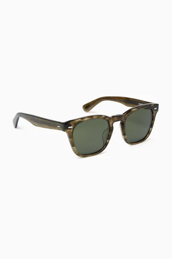 Arliss Sunglasses in Acetate