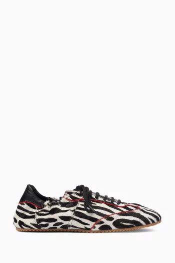 Riley Sneakers in Ponyhair-effect Calf Leather