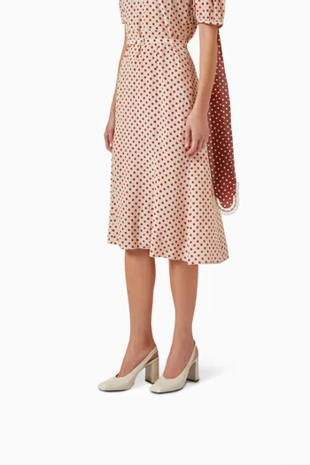 Slingback Pumps in Patent Leather
