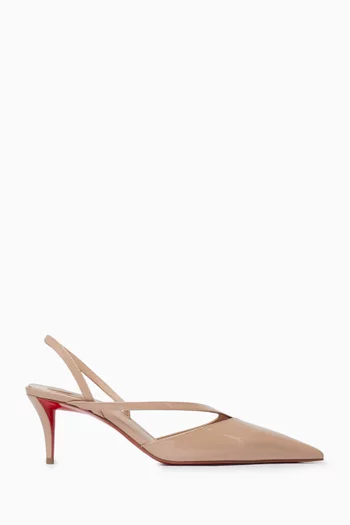 Must Z 60 Slingback Pumps in Patent Calf Leather