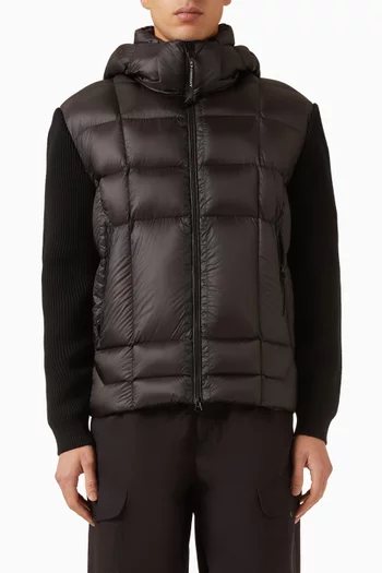 Extrafine Padded Jacket in Merino Wool