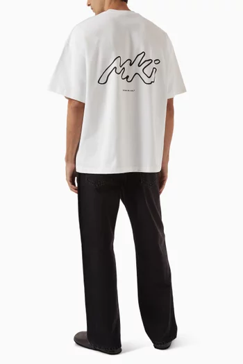 Ink Line T-shirt in Cotton